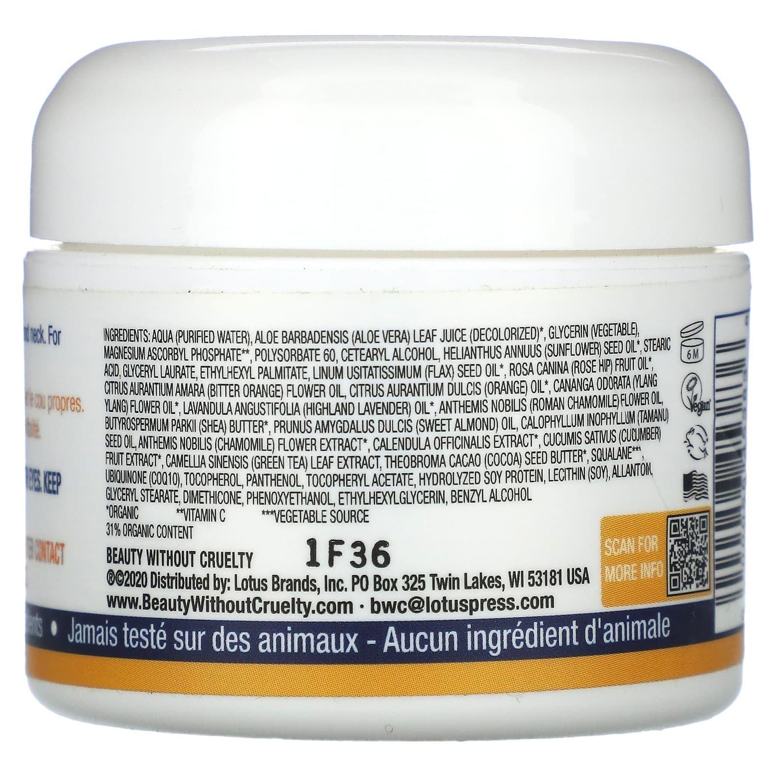 Vitamin C Renewal Cream with CoQ10 - Cruelty-Free & Vegan - Image 2