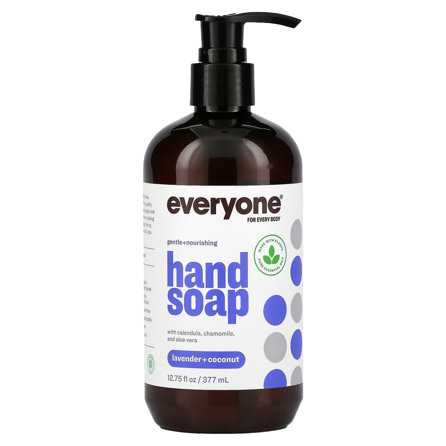 Everyone Lavender + Coconut Hand Soap, Cruelty-Free and Vegan, 12.75 fl oz - Image 1