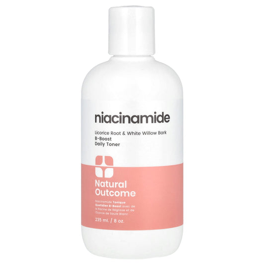 Natural Outcome, Niacinamide, B-Boost Daily Toner, Fragrance Free, 8 oz (236 ml) - Image 1