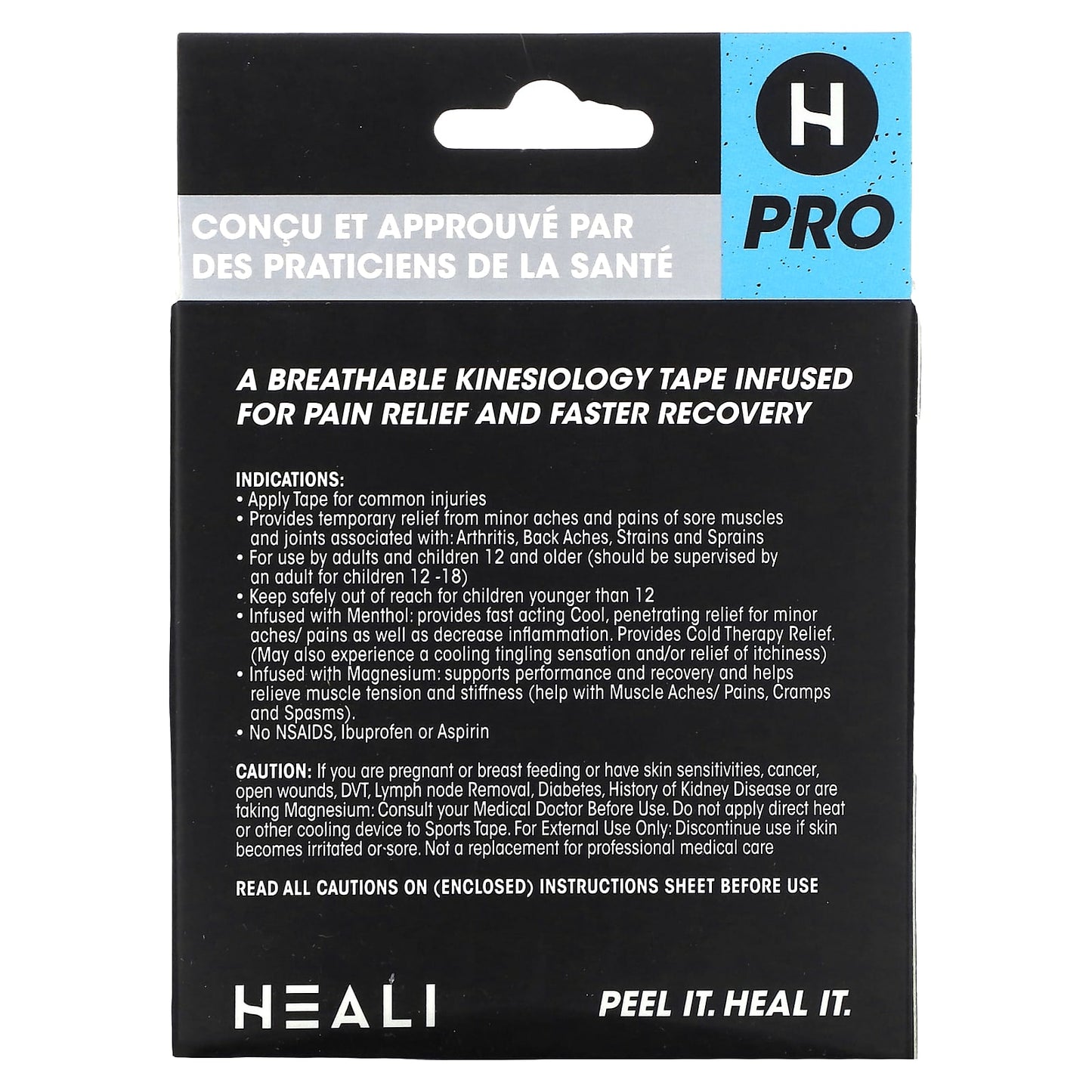 Heali Medical Corp - Breathable Kinesiology Tape for Pain Relief and Faster Recovery - Image 2