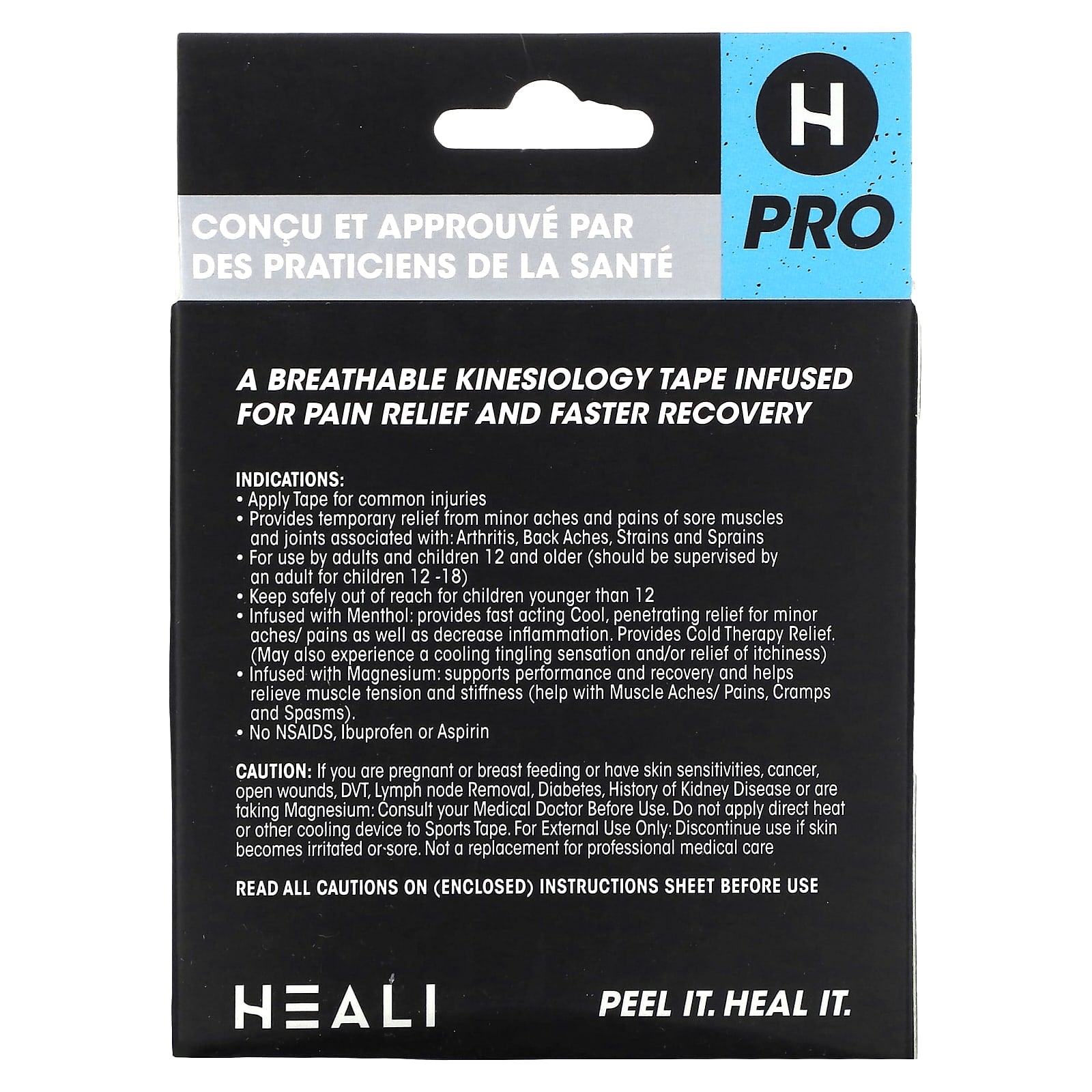 Heali Medical Corp - Breathable Kinesiology Tape for Pain Relief and Faster Recovery - Image 2