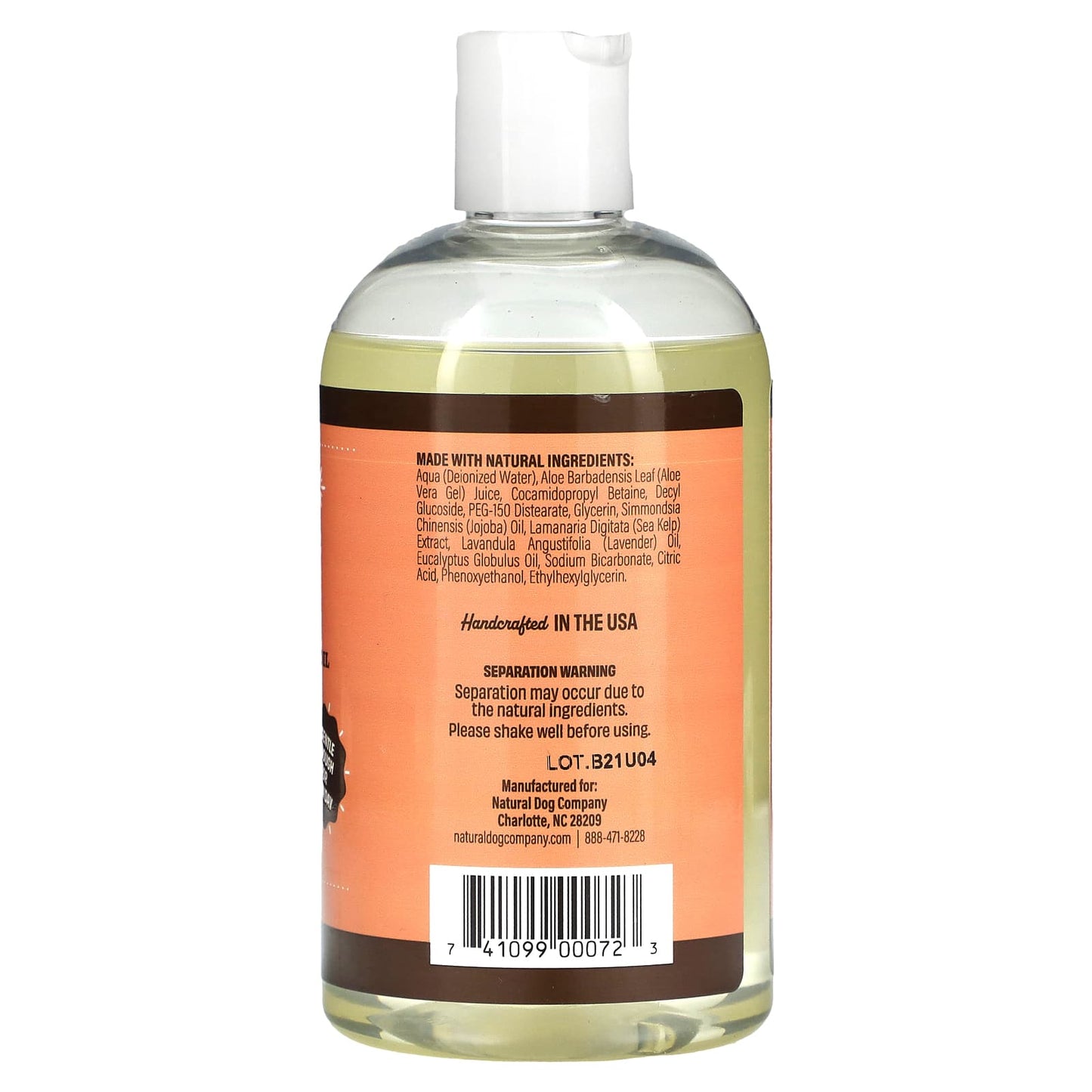 Natural Dog Company, Soothing Itchy Dog Shampoo, 12 oz (355 ml) - Image 2