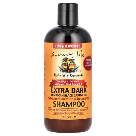 Sunny Isle, Jamaican Black Castor Oil, Extreme Hydrating Shampoo, 10.3 fl oz (298 ml) - Image 1