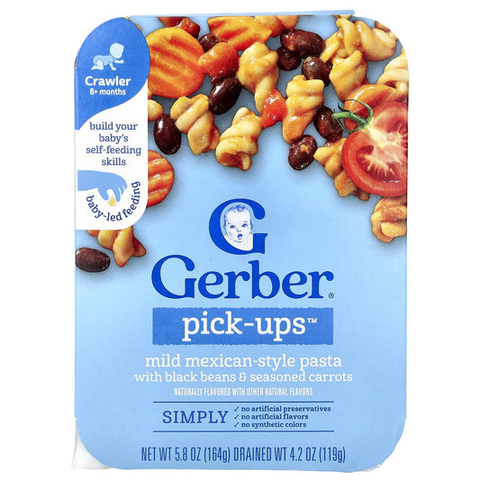 Gerber Pick-Ups Mild Mexican-Style Pasta for Babies 8+ Months - Image 1