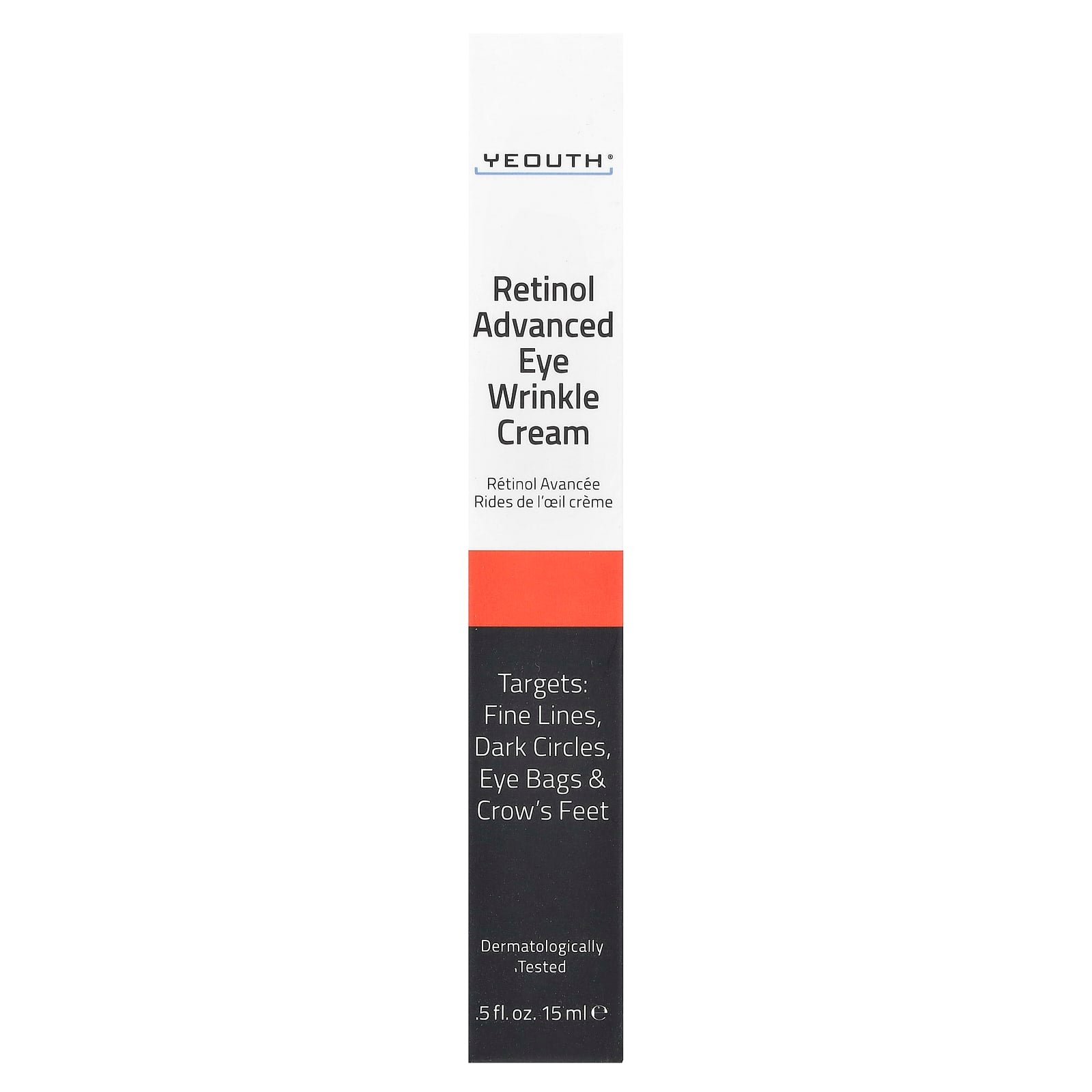 YEOUTH, Retinol Advanced Eye Wrinkle Cream, 0.5 fl oz (15 ml) - Image 2