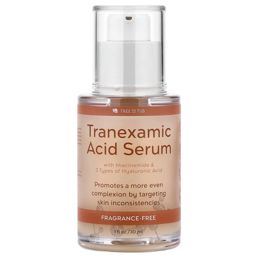 Tree To Tub, Tranexamic Acid Serum, Fragrance Free, 1 fl oz (30 ml) - Image 1