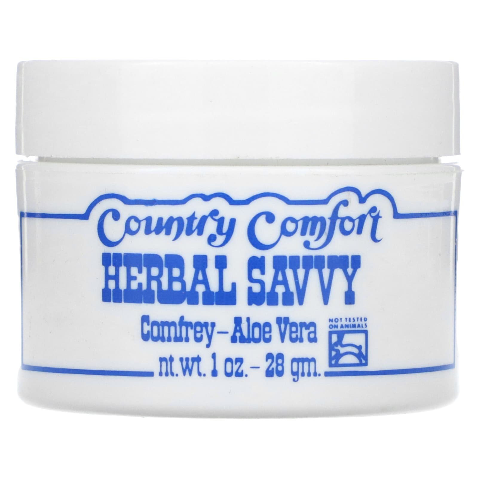 Country Comfort, Herbal Savvy, Comfrey-Aloe Vera, 1 oz (28 g)
