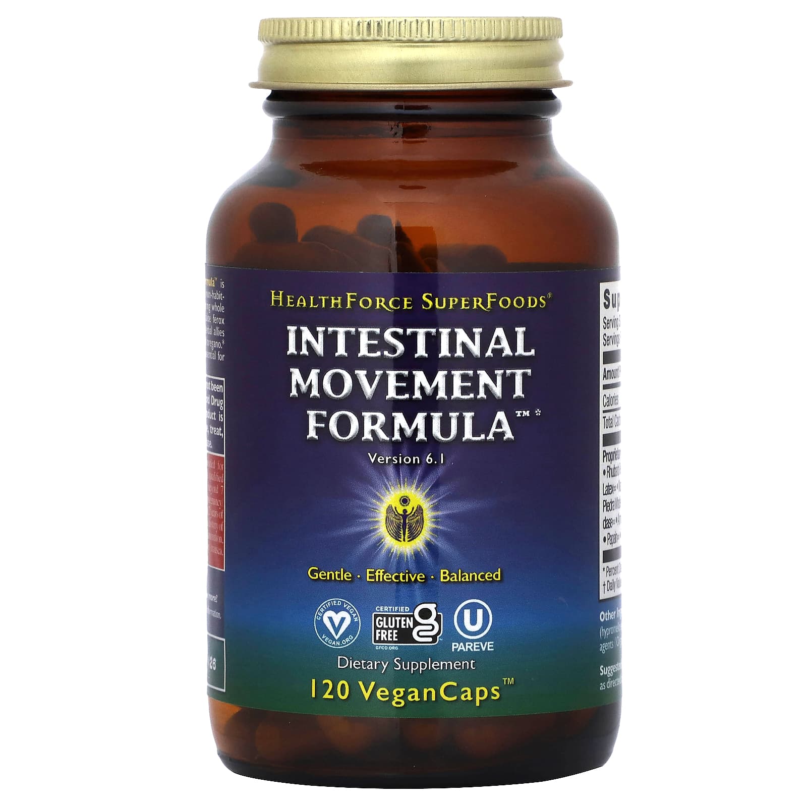 HealthForce Superfoods: Intestinal Movement Formula for Vegan Gut Health - Image 1