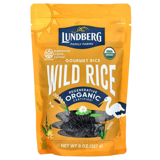 Lundberg, Organic Wild Gourmet Rice, 8 oz (227 g) - Image 1