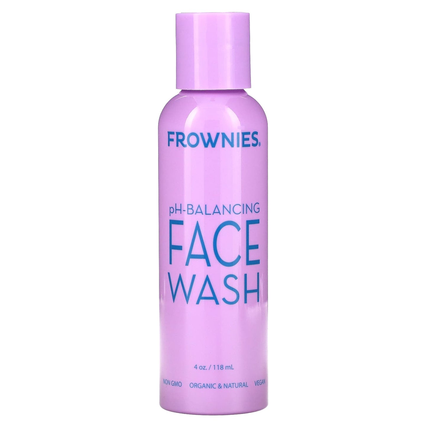 Frownies pH-Balancing Face Wash, Natural & Organic, 4 oz (118 ml) - Image 1