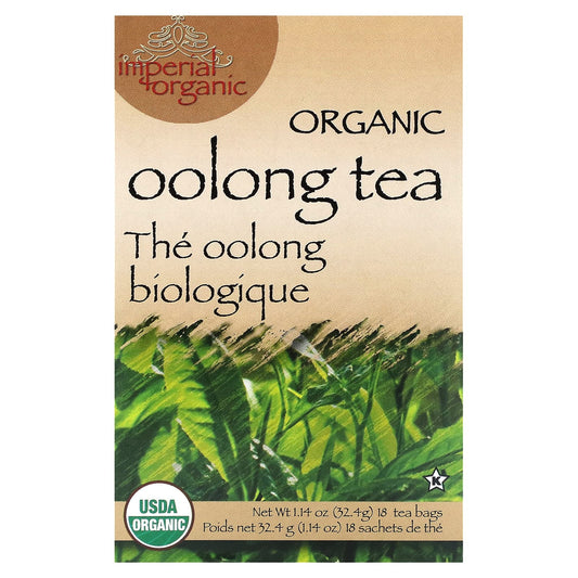 Uncle Lee's Tea, Imperial Organic, Organic Oolong Tea, 18 Tea Bags, 1.14 oz (32.4 g) - Image 1