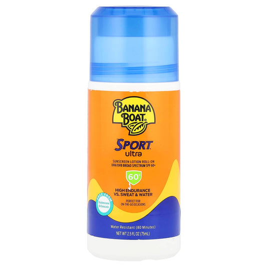 Banana Boat Sport Ultra Roll-On SPF 60+ Sunscreen, 2.5 fl oz - Image 1