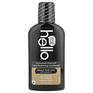 Activated Charcoal Mouthwash for Fresh Breath - Natural, Vegan, Cruelty-Free
