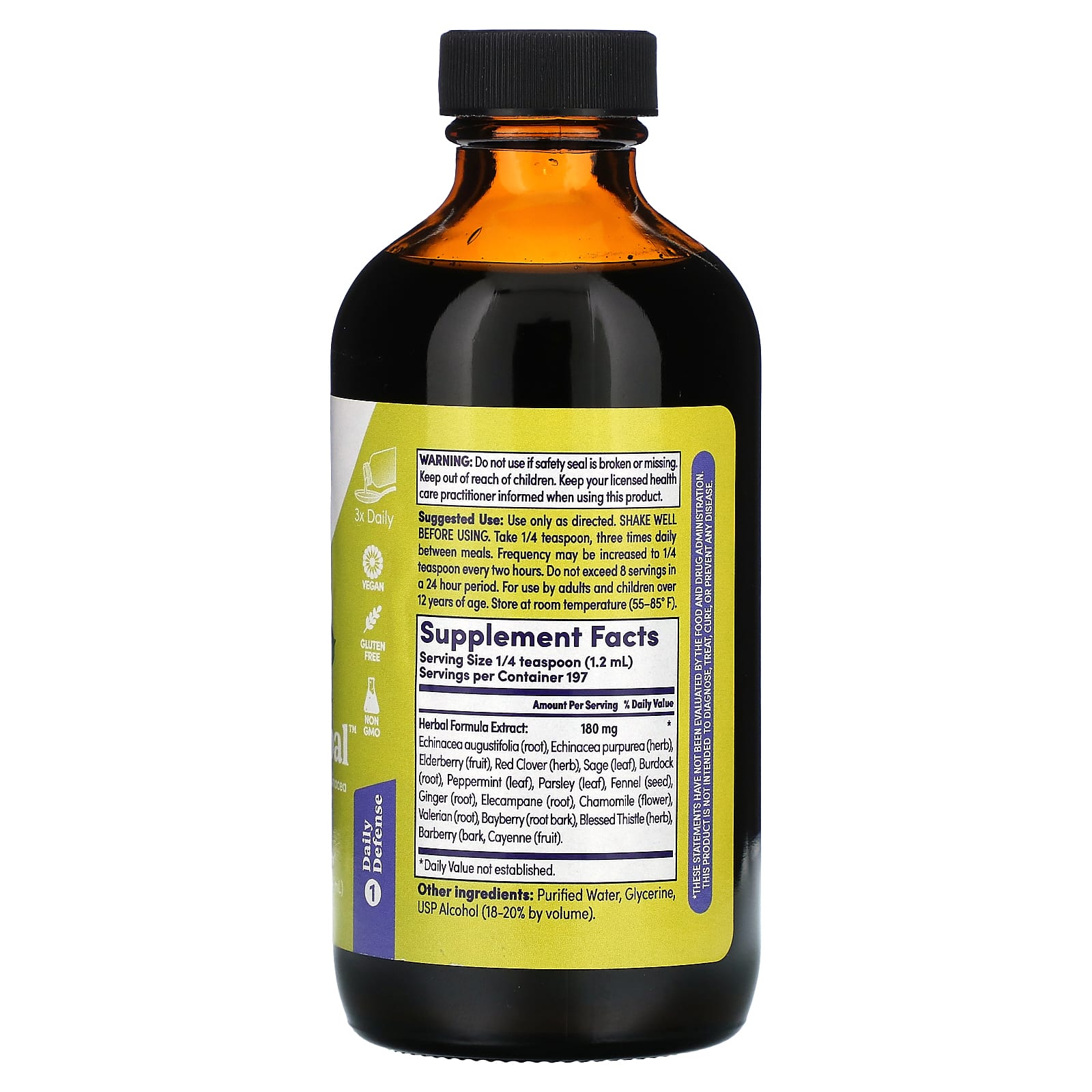 Zand, Immunity, Insure Herbal, 8 fl oz (237 ml) - Image 2