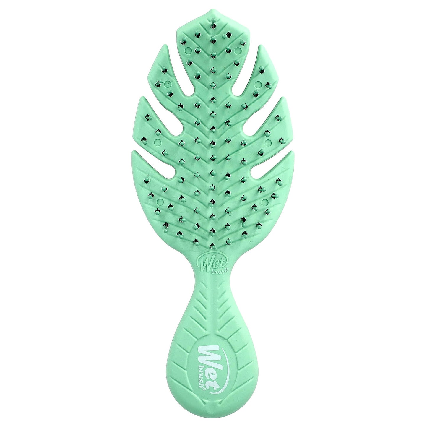 Wet Brush, Go Green Mini Detangler, Green, 1 Brush - Image 1
