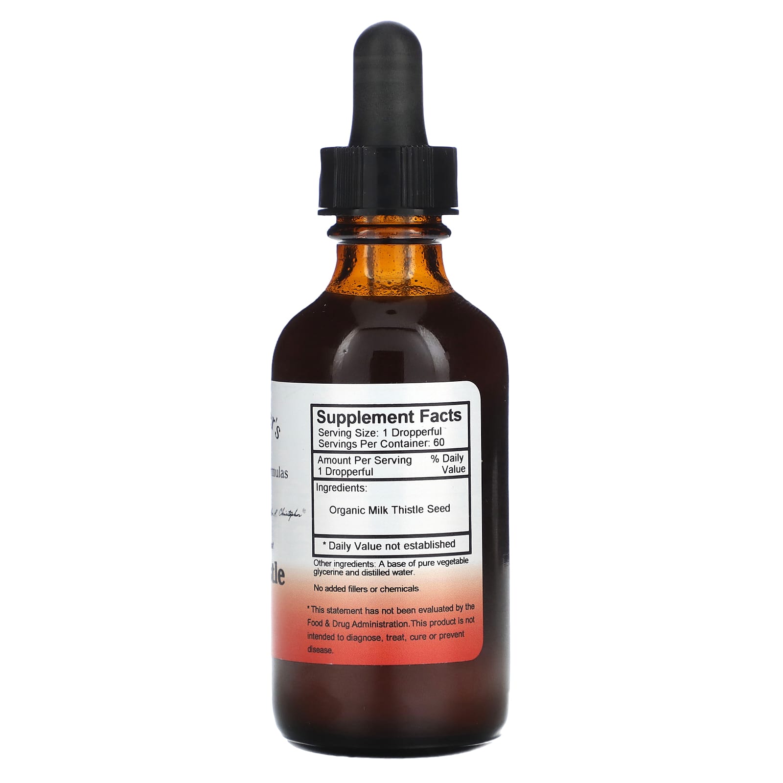 <strong>Christopher's Original Formulas Milk Thistle Seed Extract</strong> - 2 fl oz (59 ml) - Image 2