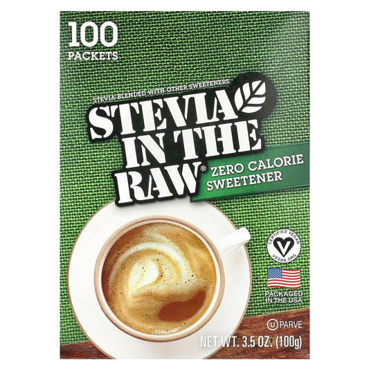 Stevia In The Raw Zero Calorie Sweetener 100 Packets by In The Raw - Image 1