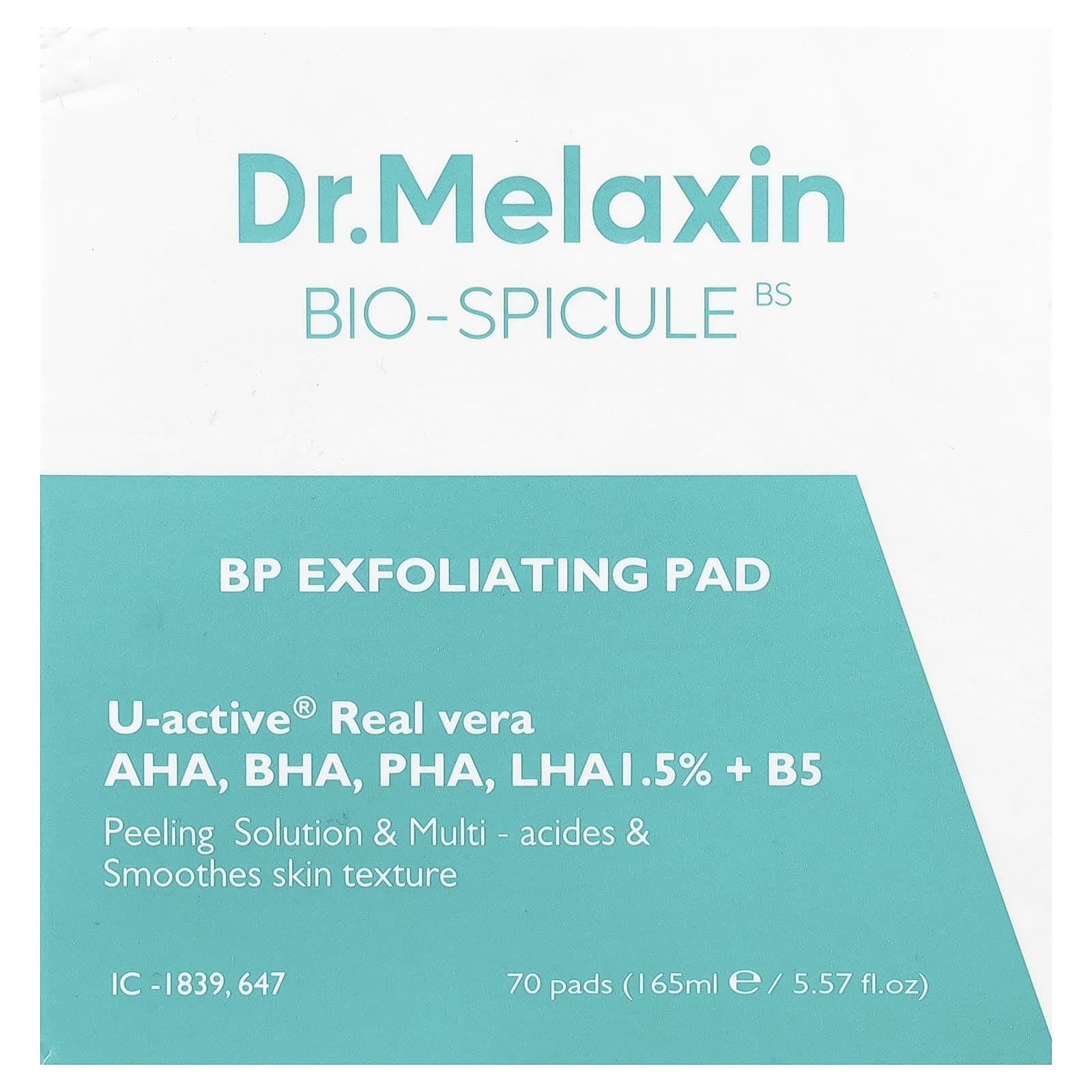 Exfoliating Face Pad by Dr.Melaxin - Bio-Spicule Peel & Smooth Skin - Image 2