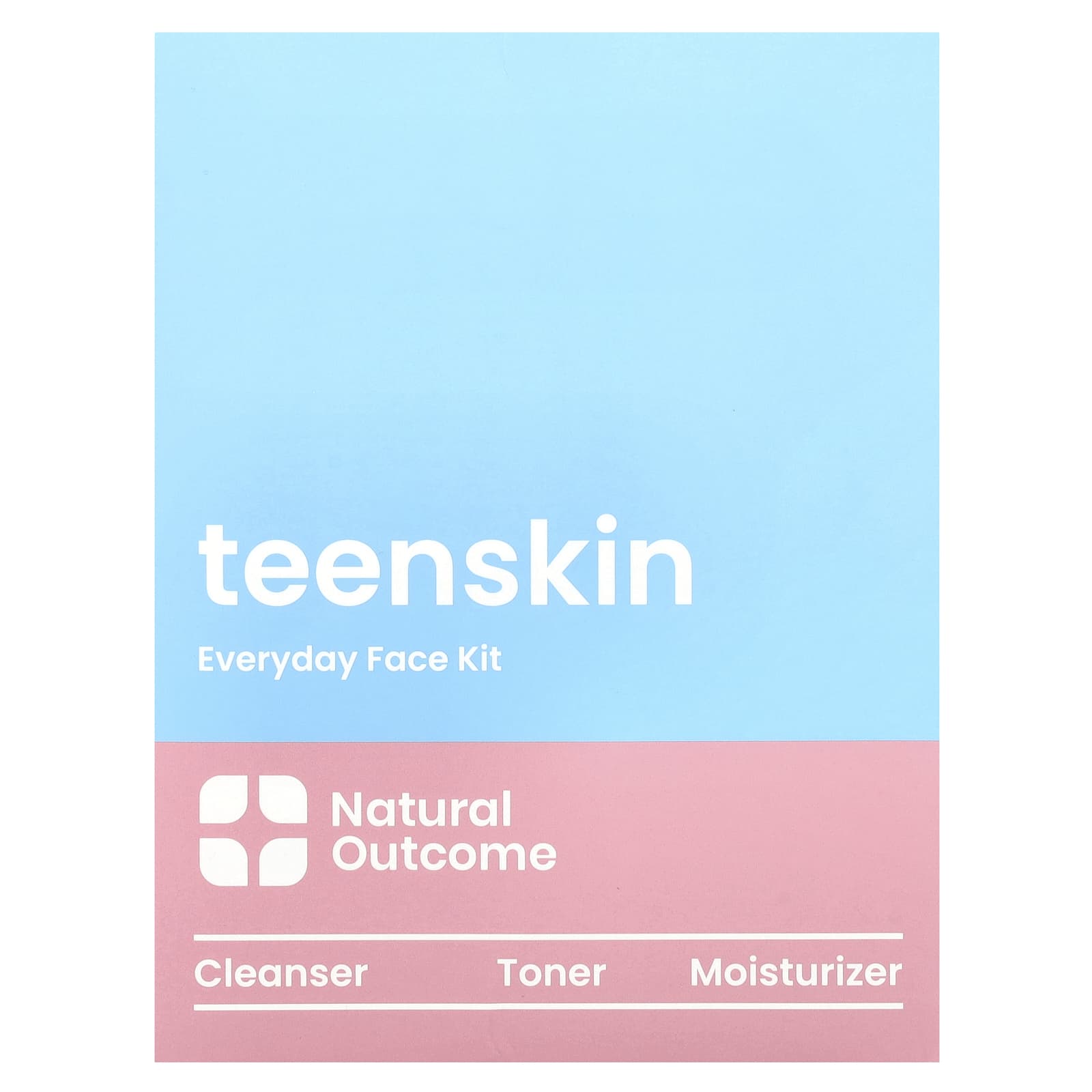 Natural Outcome, Teen Skin, Everyday Face Kit, 3 Piece Kit - Image 2