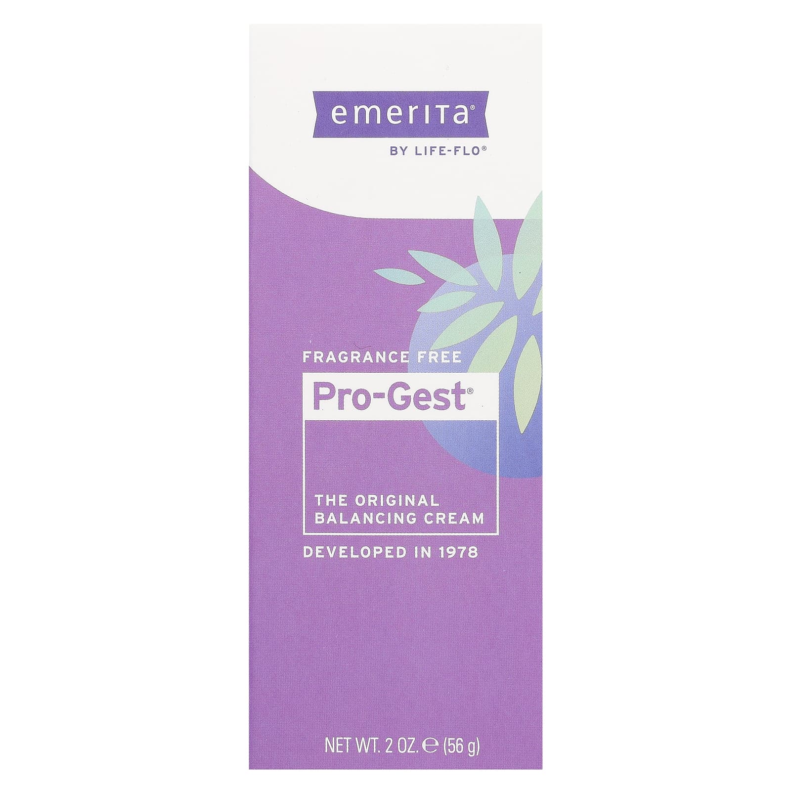 Emerita Pro-Gest Balancing Cream, Fragrance-Free, 2 oz (56g) - Image 2