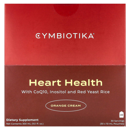 Cymbiotika Heart Health Supplements with CoQ10 & Inositol, 30 Sachets - Image 1
