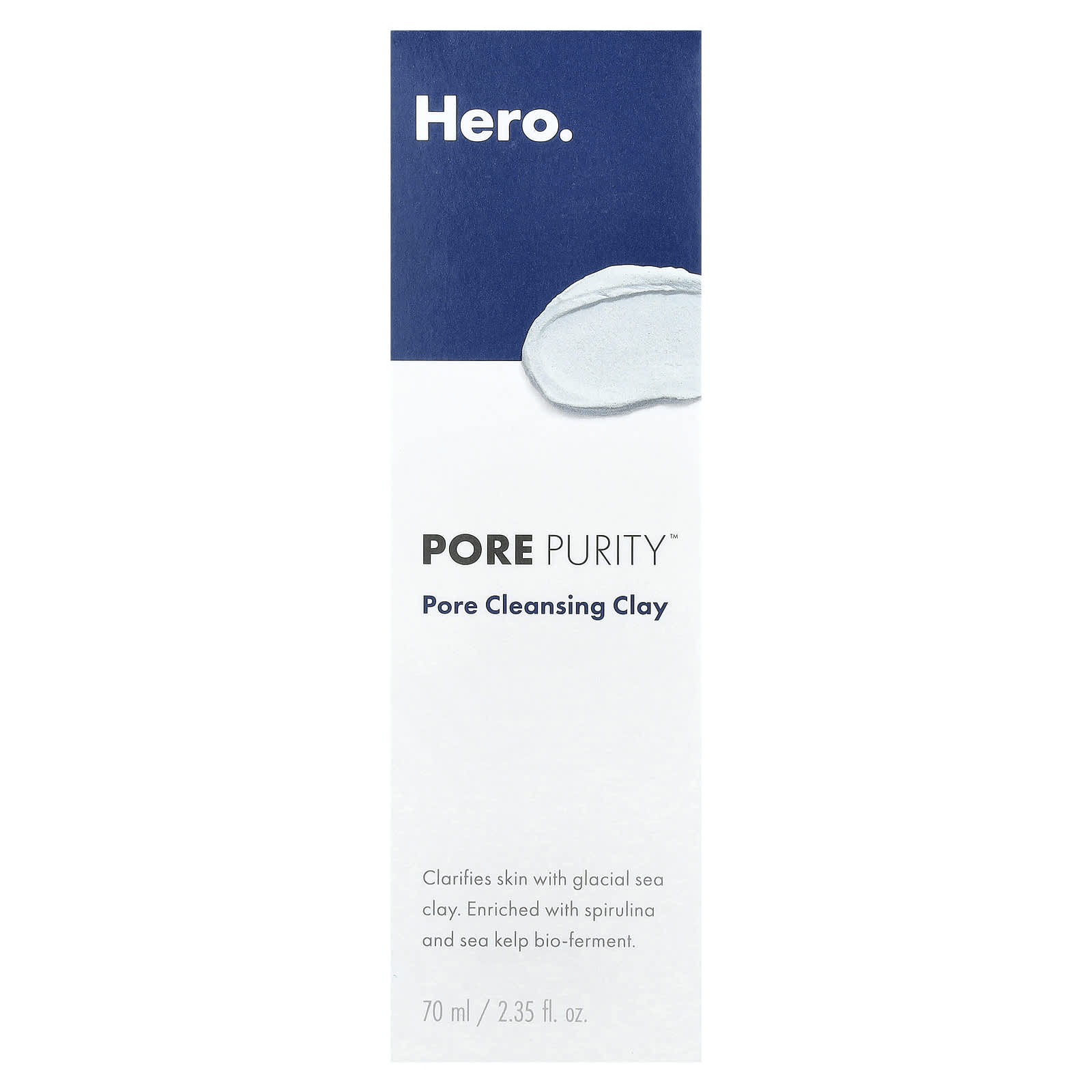 Hero Cosmetics Pore Purity Clay Mask, 2.35 fl oz (70 ml) - Image 2