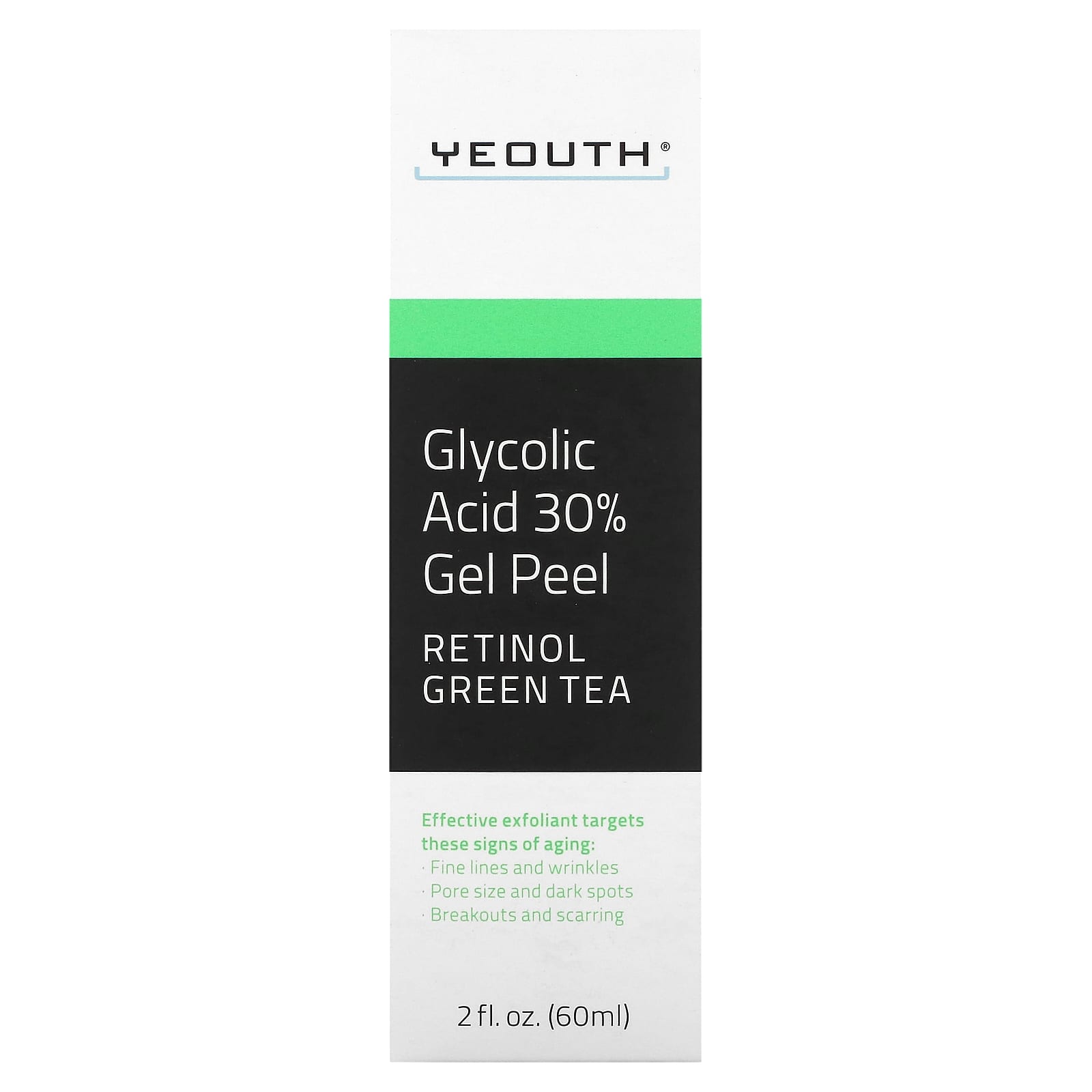 YEOUTH, Glycolic Acid 30% Gel Peel, 2 fl oz (60 ml) - Image 2