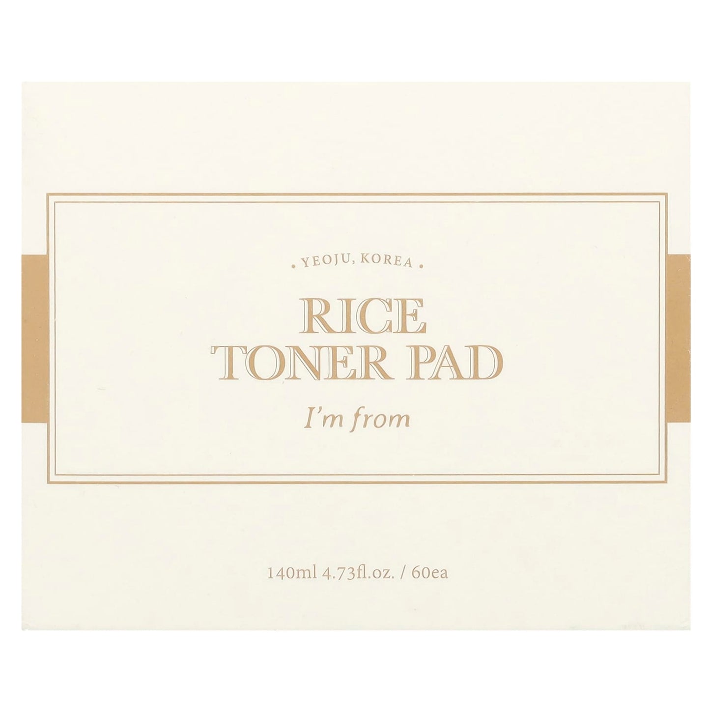 I'm From Rice Toner Pad - Moisturizing and Exfoliating Skincare - Image 2