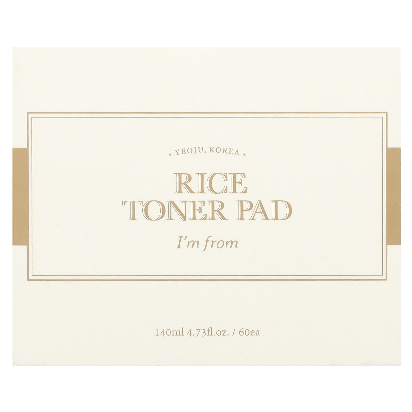 I'm From Rice Toner Pad - Moisturizing and Exfoliating Skincare - Image 2