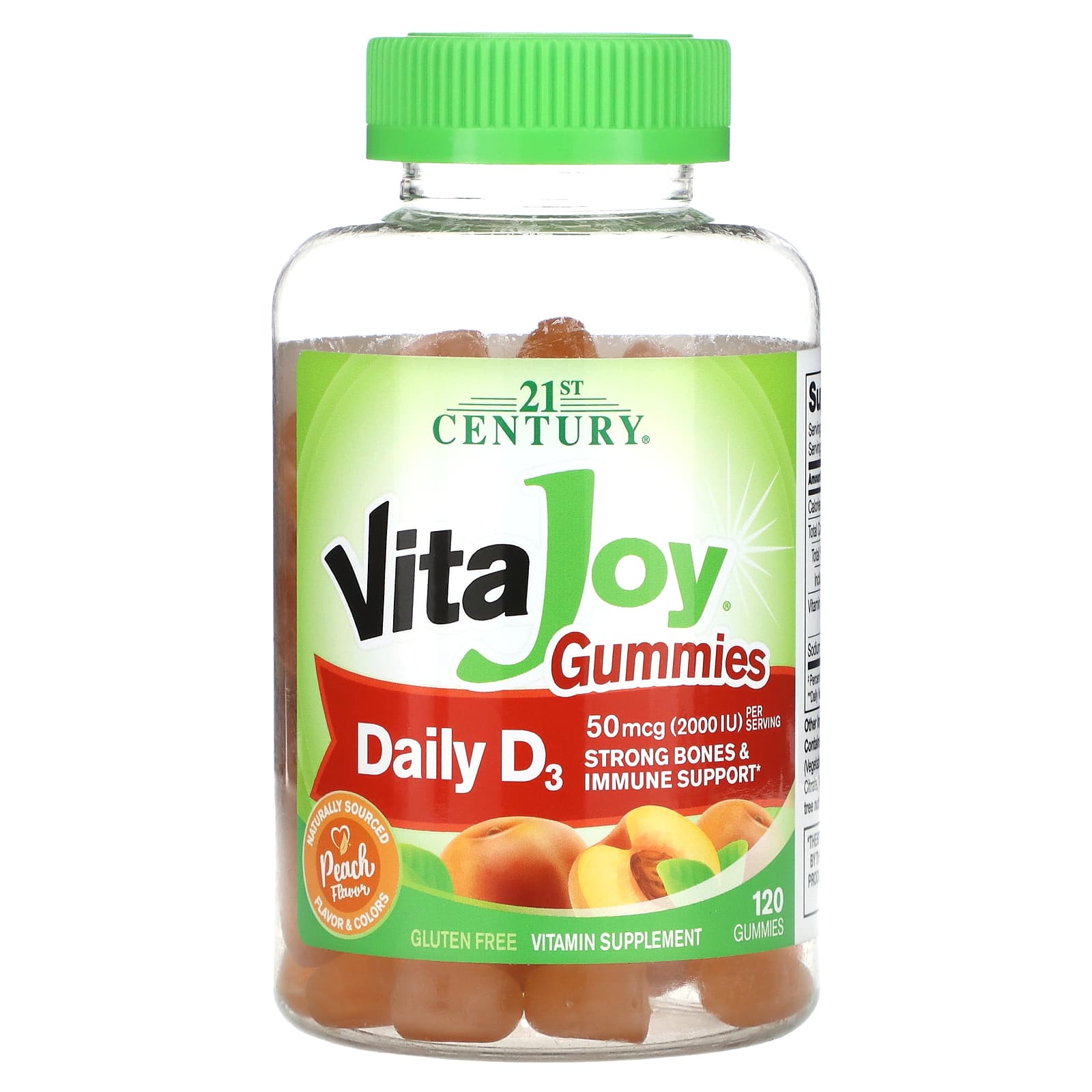 VitaJoy Daily D3 Gummies for Strong Bones & Immune Support - Image 1