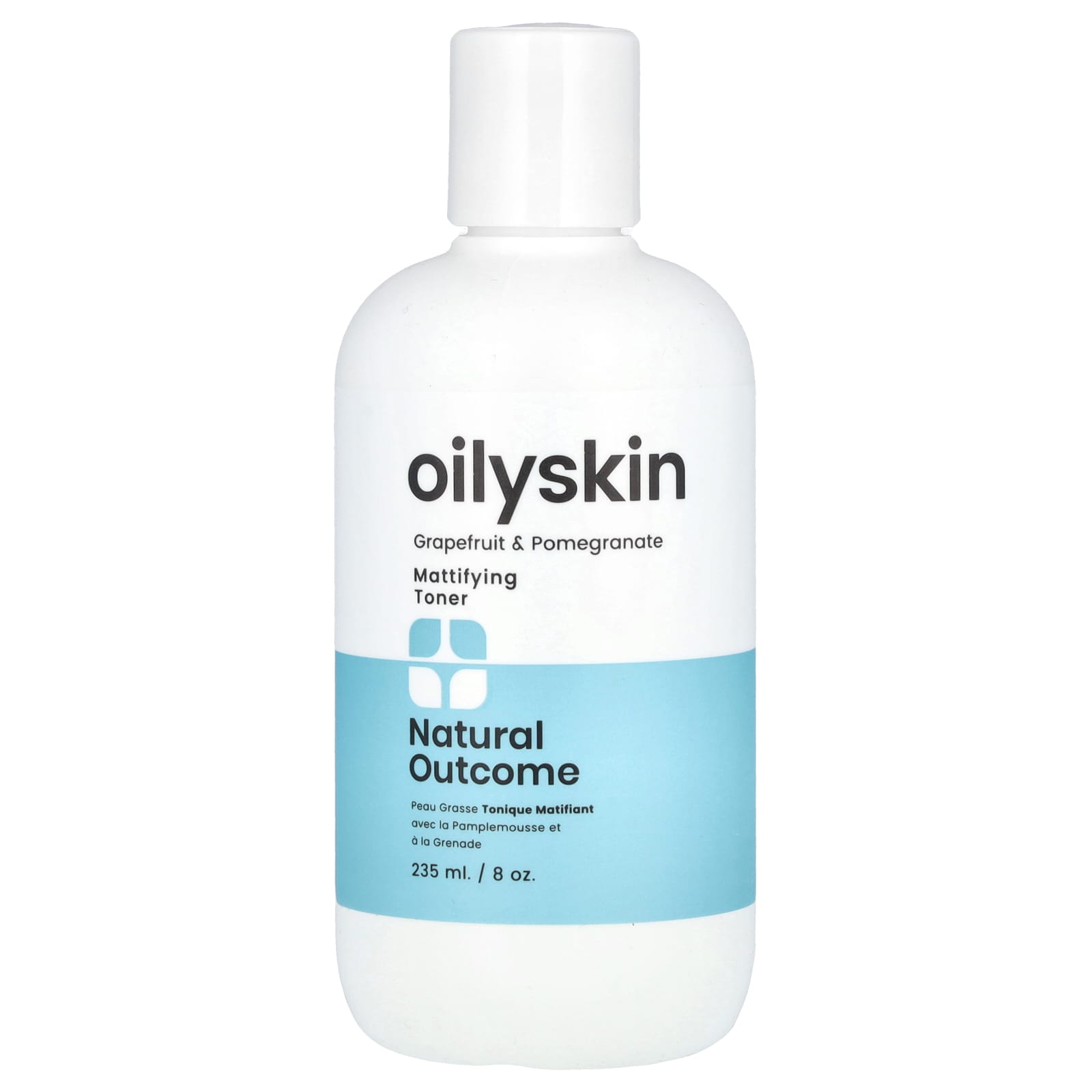 Natural Outcome, Oily Skin, Mattifying Toner, 8 oz (236 ml) - Image 1