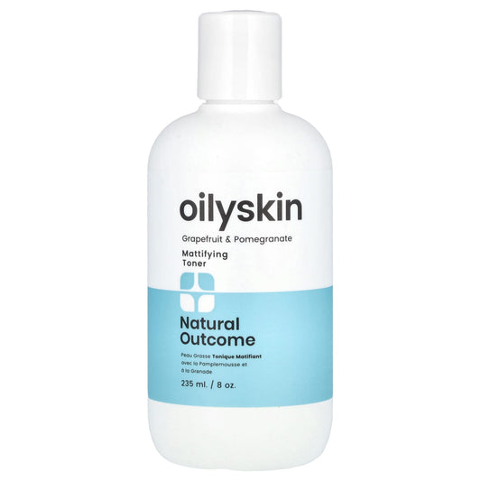 Natural Outcome, Oily Skin, Mattifying Toner, 8 oz (236 ml) - Image 1