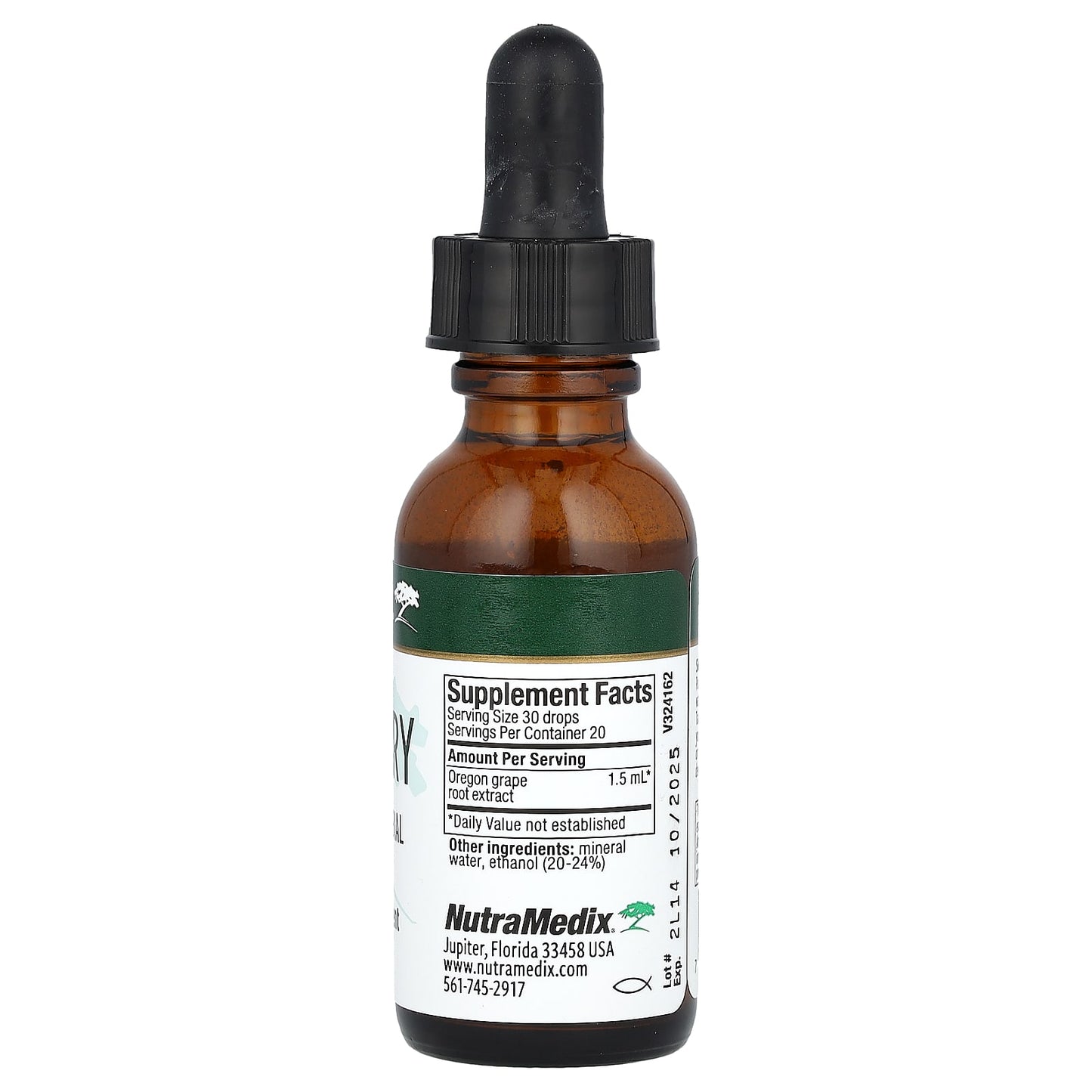 NutraMedix, Barberry, 1 fl oz (30 ml) - Image 2