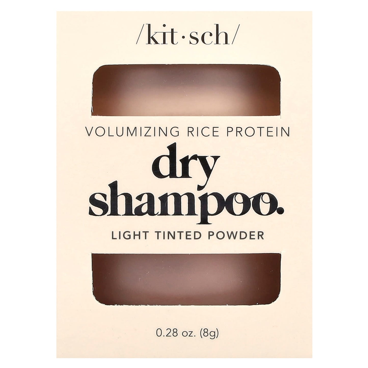 Kitsch, Volumizing Rice Protein Dry Shampoo, Light Tinted Powder, 0.28 oz (8 g) - Image 2