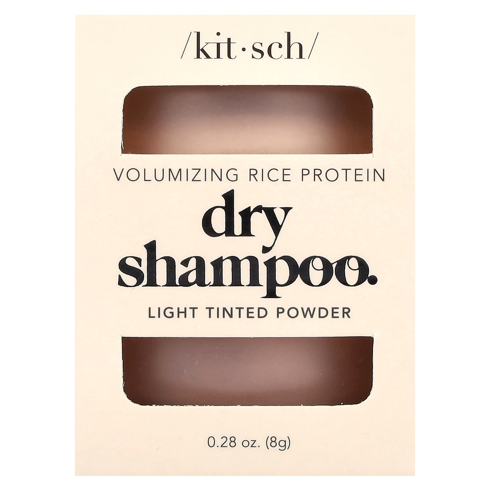 Kitsch, Volumizing Rice Protein Dry Shampoo, Light Tinted Powder, 0.28 oz (8 g) - Image 2