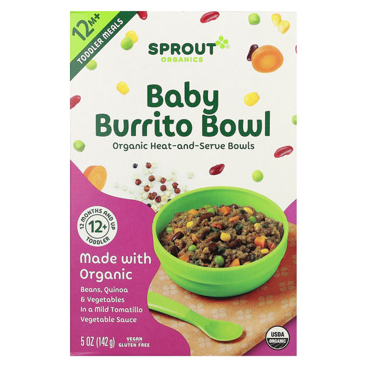Sprout Organics, Baby Burrito Bowl, 12 Months+, 5 oz (142 g) - Image 1