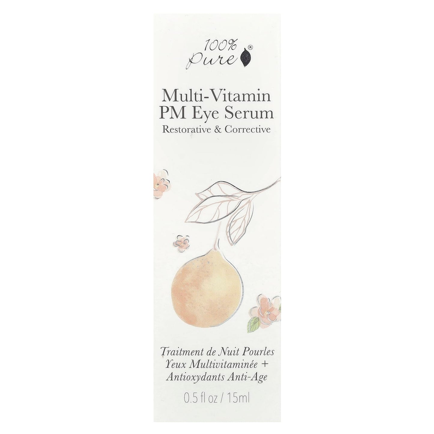 Pure Multi-Vitamin Eye Serum | 0.5 fl oz | 100% Natural & Vegan - Image 2