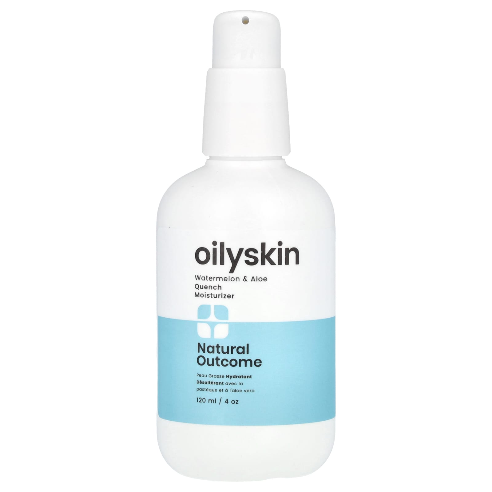 Natural Outcome, Oily Skin, Quench Moisturizer, 4 oz (118 ml) - Image 1