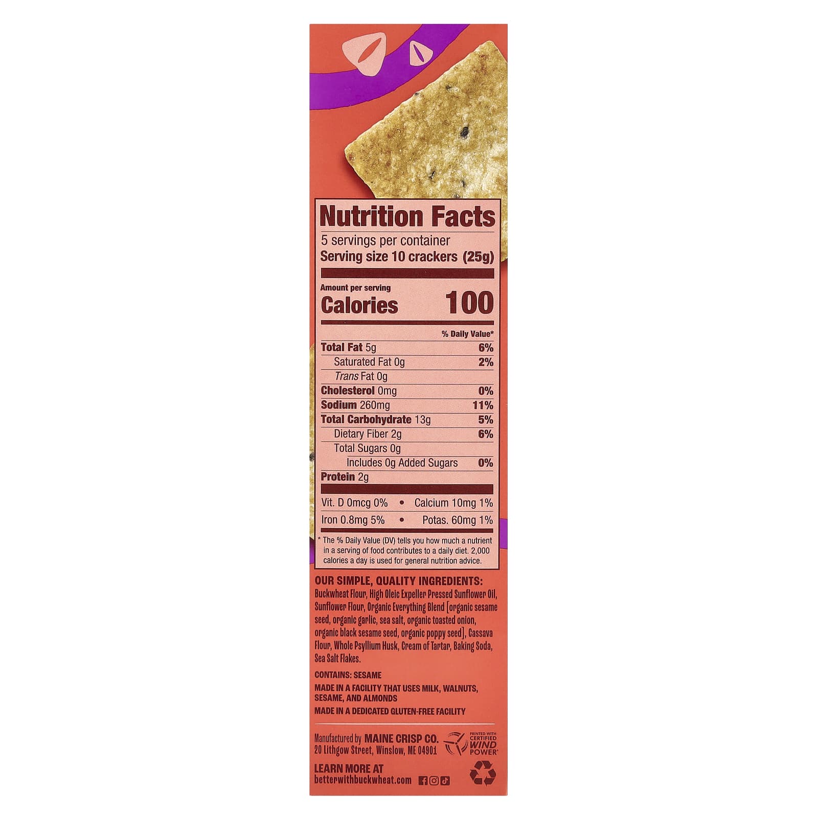 Crunchy Buckwheat Crackers for a Healthier Snack - Image 2