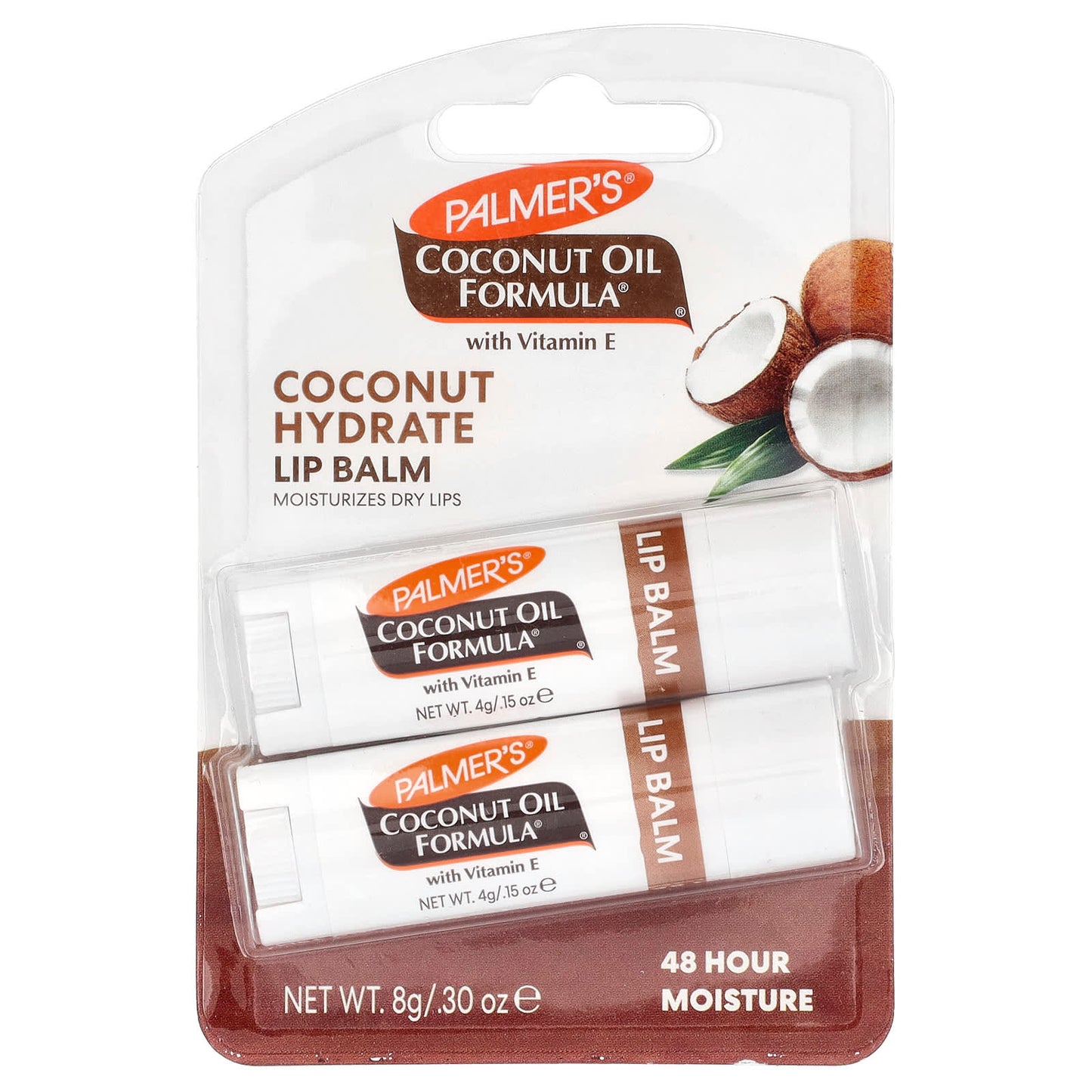 Palmer's, Coconut Hydrate Lip Balm, 2 Pack, 0.15 oz (4 g) Each - Image 2