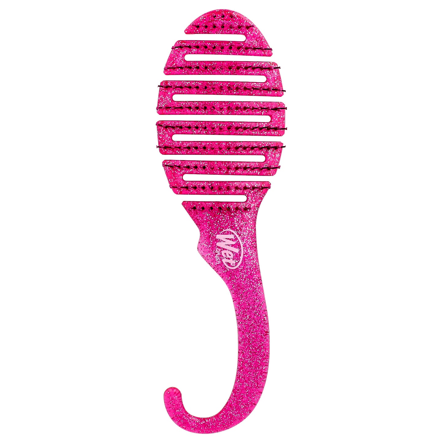 Wet Brush, Shower Detangler®, Pink Glitter, 1 Brush - Image 1