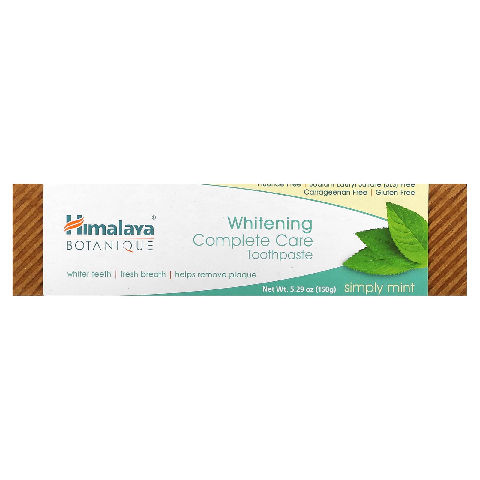 Himalaya Botanique Whitening Toothpaste - Simply Mint, Natural & Organic - Image 2