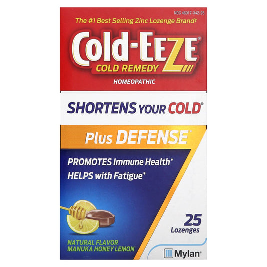 Cold Eeze - Natural Cold Remedy with Zinc & Manuka Honey - Image 1