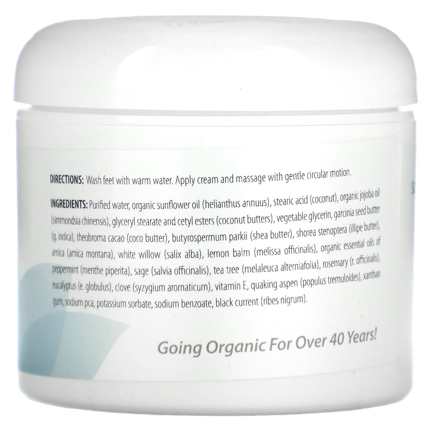 Peppermint & Willow Foot Revival Cream | Organic Foot Care - Image 2