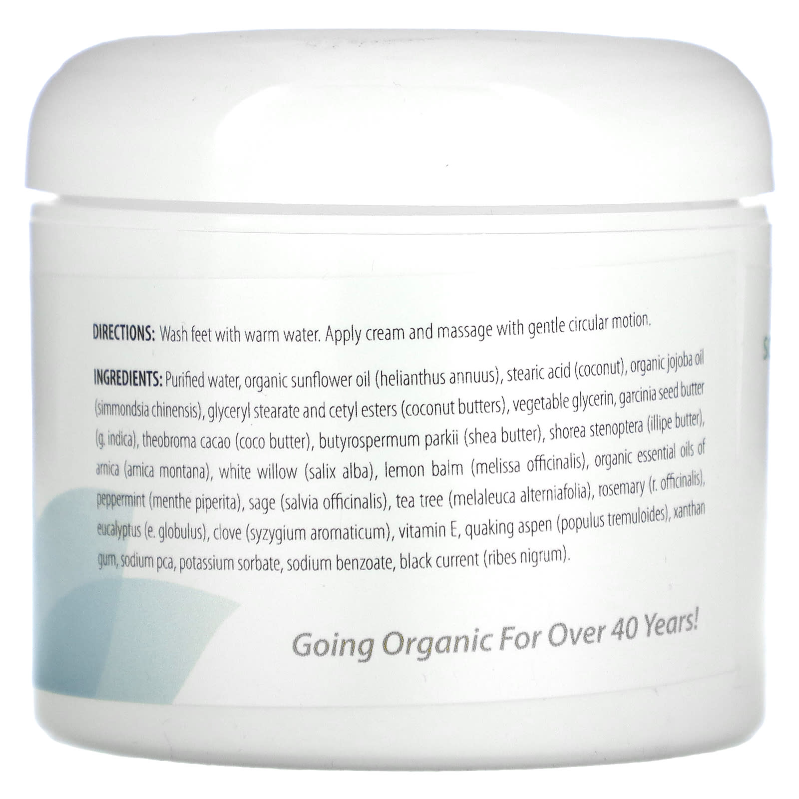 Peppermint & Willow Foot Revival Cream | Organic Foot Care - Image 2