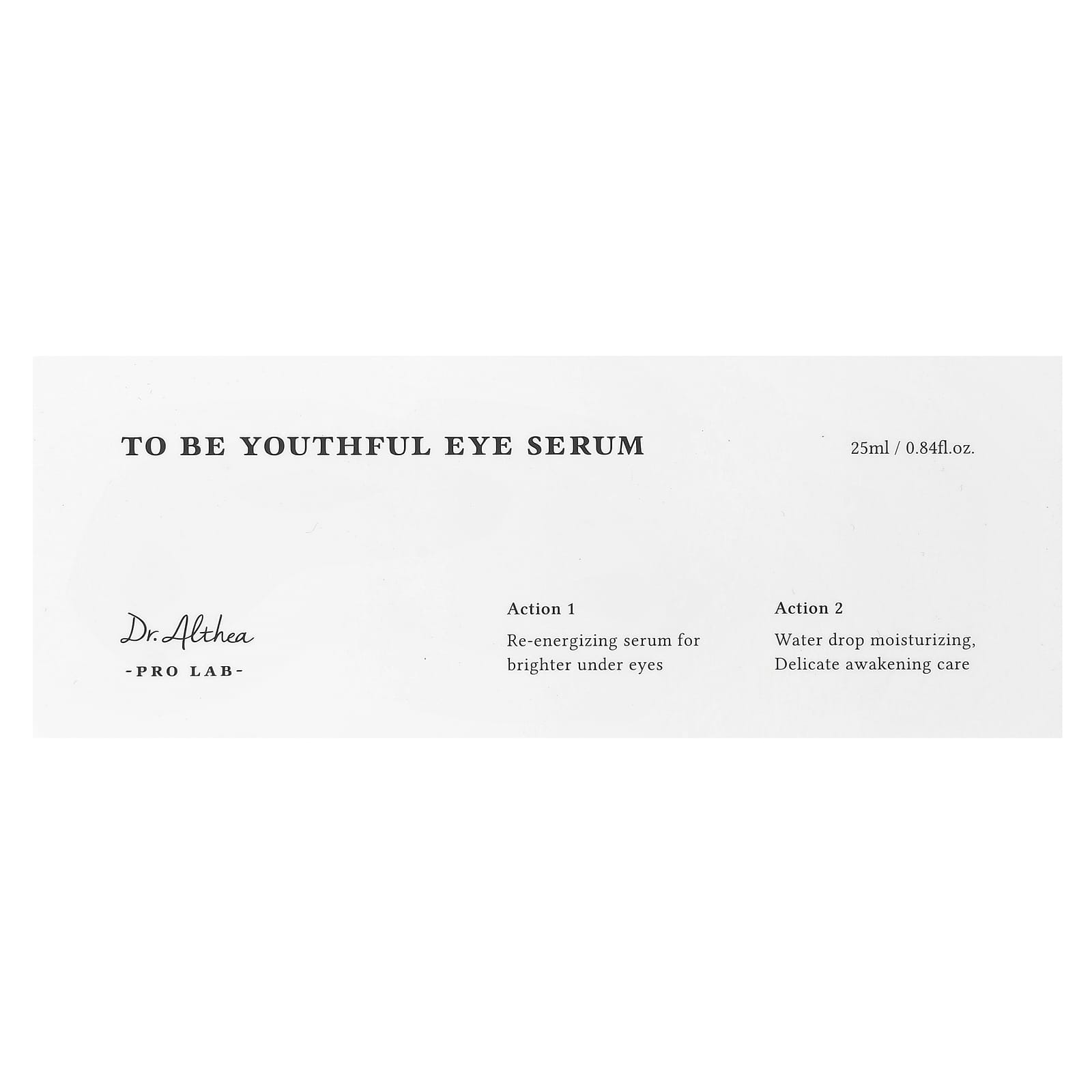 Rejuvenate Your Under-Eye Area with Dr. Althea Youthful Eye Serum - Image 2