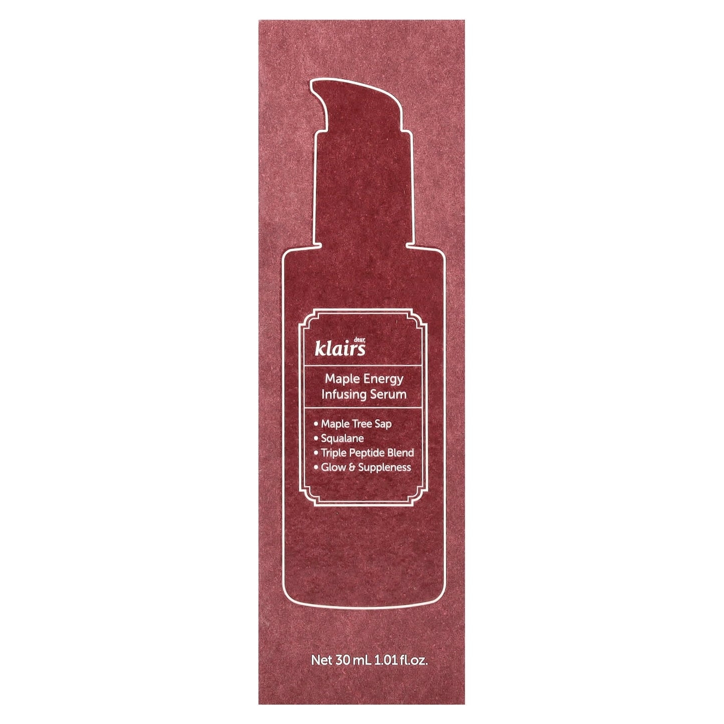 Dry Skin Serum with Maple Extract, Hydrating & Brightening, 1.01 fl oz - Image 2