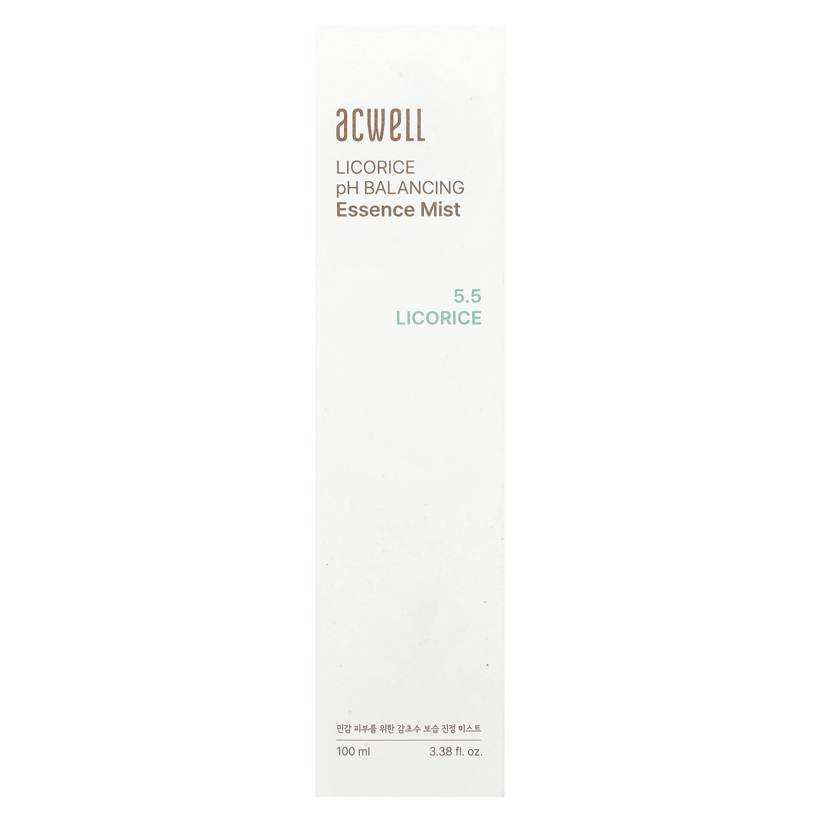 Licorice pH Balancing Essence Mist for Softer Skin by Acwell - Image 2