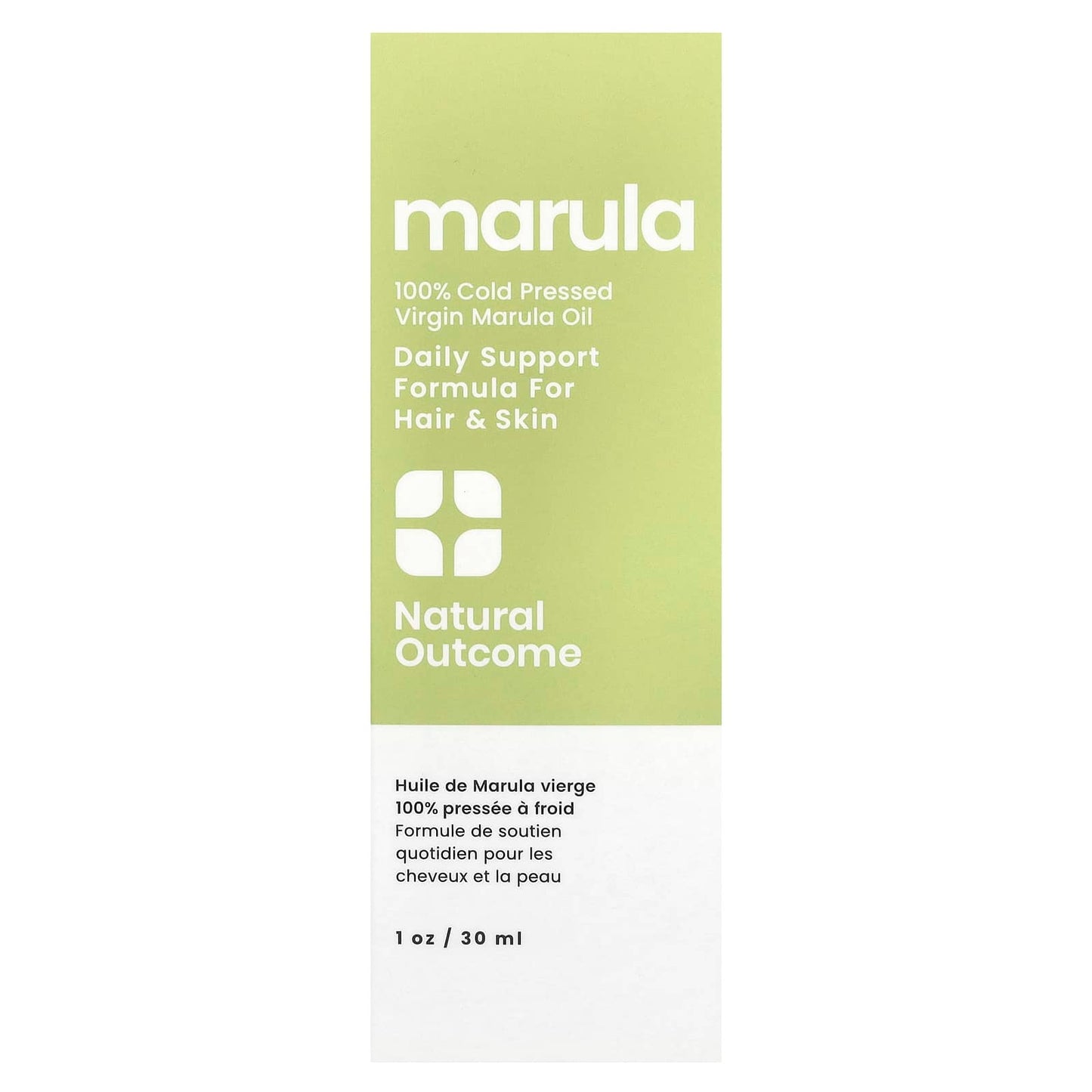 Natural Outcome, 100% Cold Pressed Virgin Marula Oil, 1 oz (30 ml) - Image 2