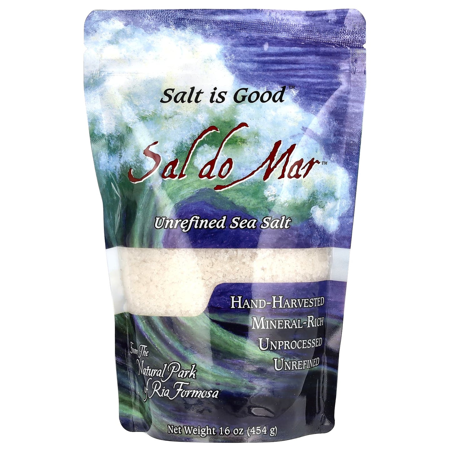 Mate Factor, Sal do Mar, Unrefined Sea Salt, 16 oz (454 g) - Image 1